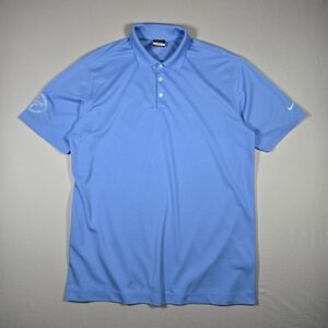 Nike Golf Dri-FIT 2014 Cincinnati Belterra Park Guarantee Mayers Blue Polo XLT